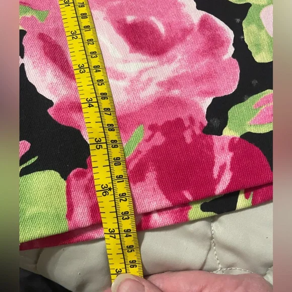 Talbots Pink and Green Floral Dress Easter dress - Picture 7 of 9